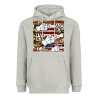 Moon Dust dad life fist bump seamless pattern Heavyweight Hoodie - HRA Design Shop