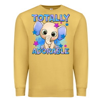 Antique Gold totally adorable elephant boy Premium Sweatshirt - AdoDesignShop