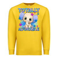 Lemon totally adorable elephant boy Premium Sweatshirt - AdoDesignShop