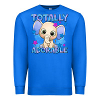 True Royal totally adorable elephant boy Premium Sweatshirt - AdoDesignShop