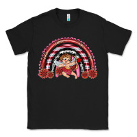 Black valentine's day cupid rainbow Classic Tee - RanaPortraitStore