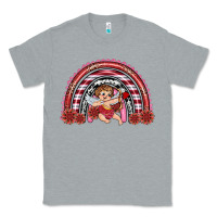 Heather Grey valentine's day cupid rainbow Classic Tee - RanaPortraitStore