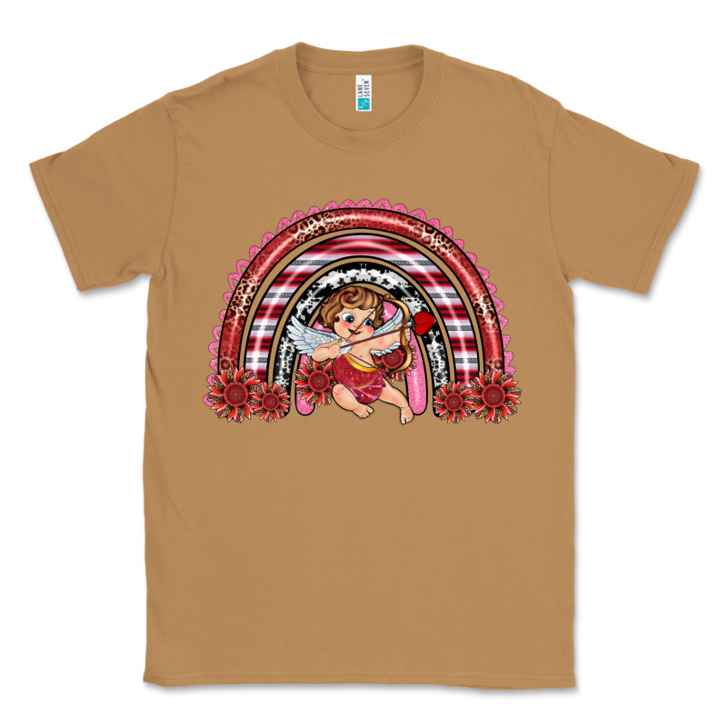 Valentine's Day Cupid Rainbow Classic Tee by RanaPortraitStore | Teevron