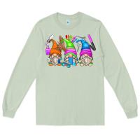 Matcha nail tech gnomes Long Sleeve Tee - Zillion Design Studio