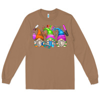 Toasted Coconut nail tech gnomes Long Sleeve Tee - Zillion Design Studio