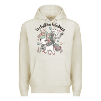 Oatmeal Heather i'm fucking fabulous Premium Hoodie - MaliasSmallBusiness