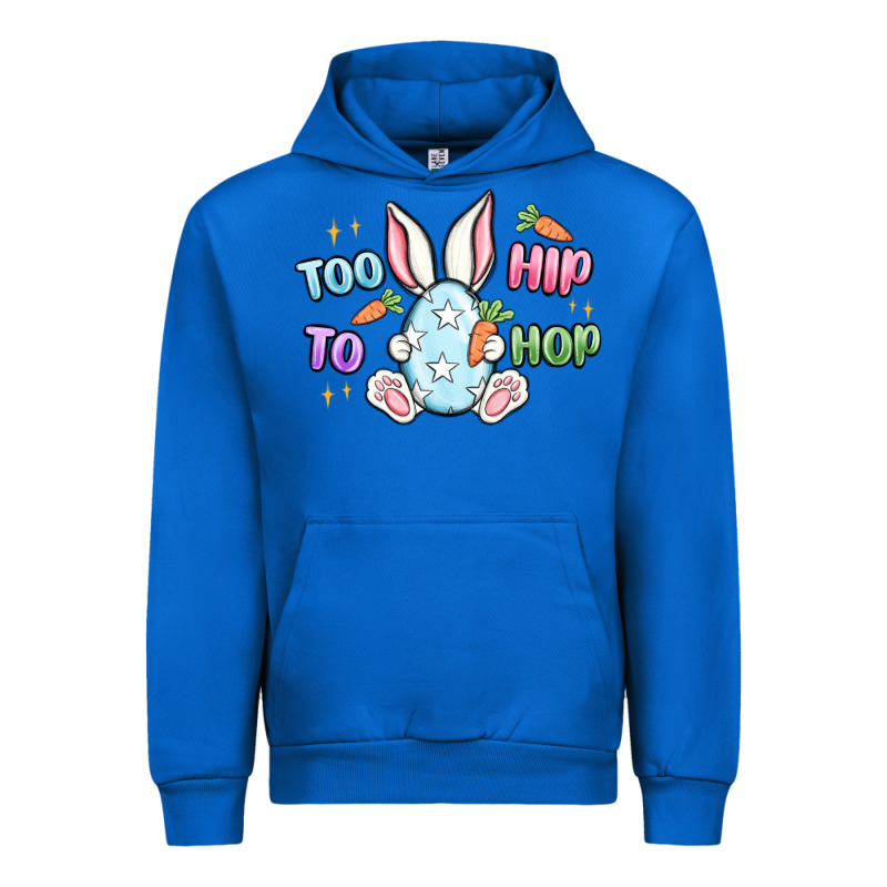Too Hip To Hop Easter Urban Hoodie by MaliasSmallBusiness | Teevron