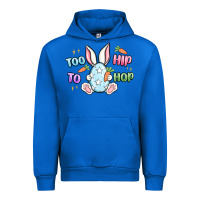Cobalt too hip to hop easter Urban Hoodie - MaliasSmallBusiness