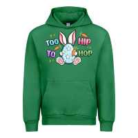 Emerald too hip to hop easter Urban Hoodie - MaliasSmallBusiness