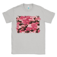 Moon Dust pink camouflage background Classic Tee - BarkalooDesign