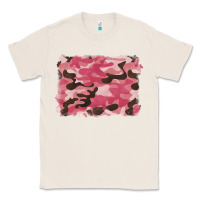 Natural pink camouflage background Classic Tee - BarkalooDesign