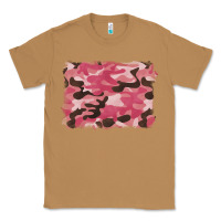 Toasted Coconut pink camouflage background Classic Tee - BarkalooDesign