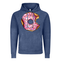 Vintage Denim pink strawberry donut Vintage Hoodie - AdoDesignShop