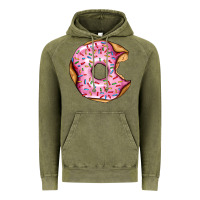 Vintage Olive pink strawberry donut Vintage Hoodie - AdoDesignShop