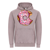 Vintage Zinc pink strawberry donut Vintage Hoodie - AdoDesignShop