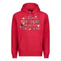 Cardinal call me antisocial but please don't call me Premium Hoodie - MaliasSmallBusiness