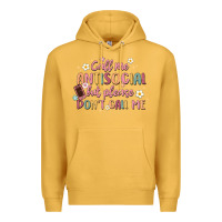 Mustard call me antisocial but please don't call me Premium Hoodie - MaliasSmallBusiness