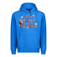 True Royal call me antisocial but please don't call me Premium Hoodie - MaliasSmallBusiness