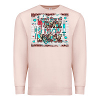 Pale Pink i can’t stay at home i’m a nurse Premium Sweatshirt - JahusDesignShop