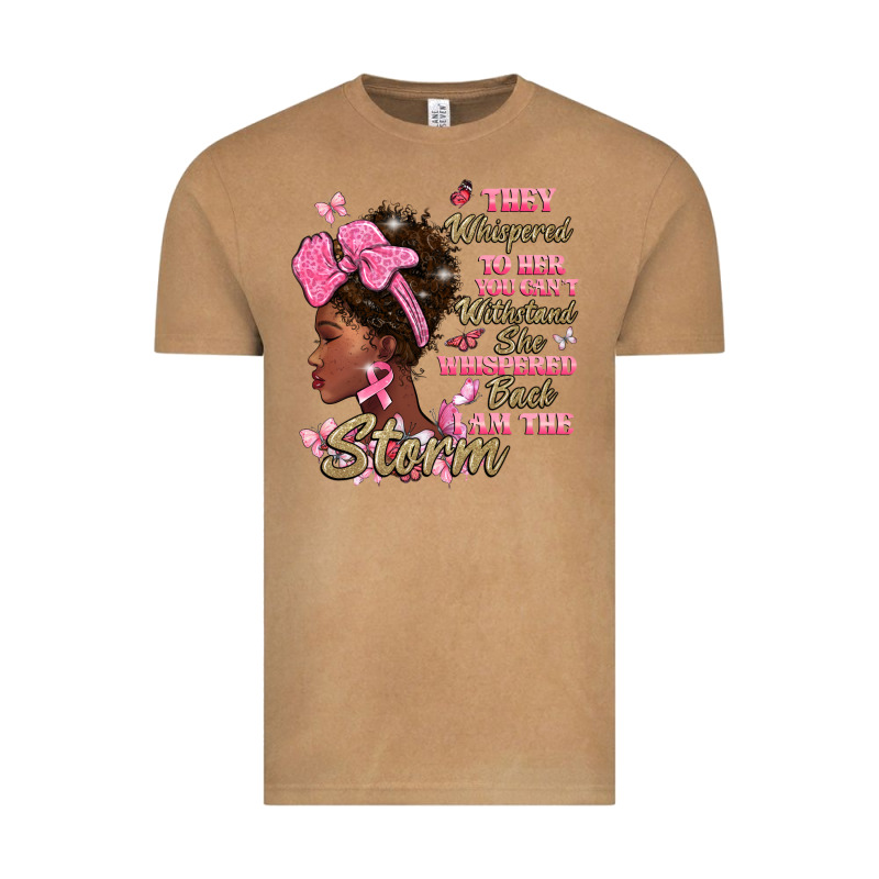 They Whispered To Hear You Cant Withstand The Stor Vintage Tee by BarkalooDesign | Teevron