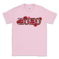 Bubblegum Pink valentine's day xoxo sunflower heart Classic Tee - RanaPortraitStore