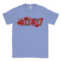 Colony Blue valentine's day xoxo sunflower heart Classic Tee - RanaPortraitStore