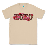Valentine's Day Xoxo Sunflower Heart Classic Tee | Teevron