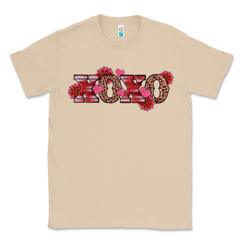 Valentine's Day Xoxo Sunflower Heart Classic Tee by RanaPortraitStore | Teevron