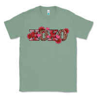 Sage valentine's day xoxo sunflower heart Classic Tee - RanaPortraitStore