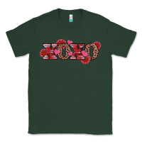 Sports Green valentine's day xoxo sunflower heart Classic Tee - RanaPortraitStore