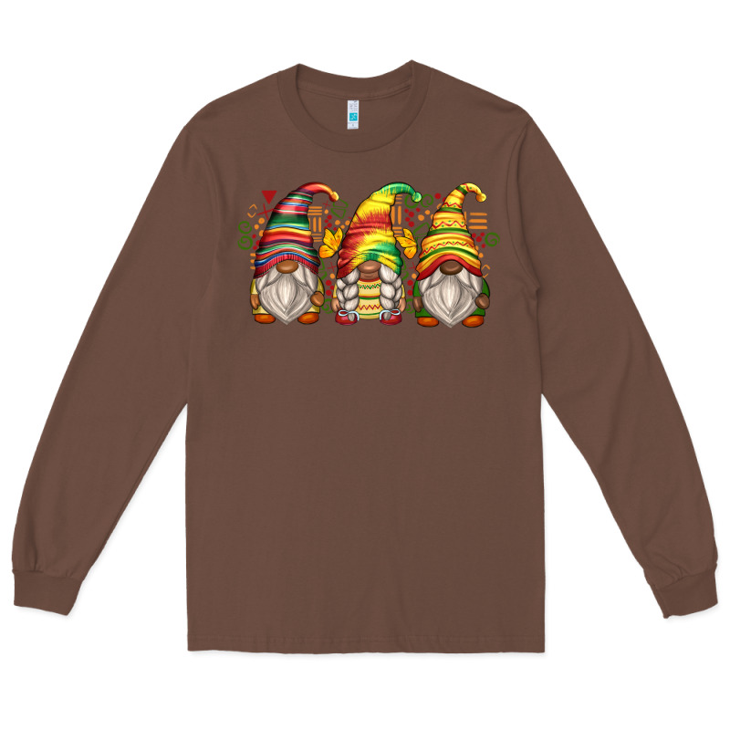 Juneteenth Gnomes Long Sleeve Tee by Zillion Design Studio | Teevron
