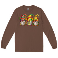 Chestnut juneteenth gnomes Long Sleeve Tee - Zillion Design Studio