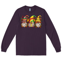 Plum juneteenth gnomes Long Sleeve Tee - Zillion Design Studio