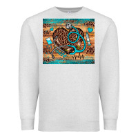 Oatmeal Heather nurse leopard heart Premium Sweatshirt - JahusDesignShop