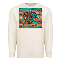 Sandshell nurse leopard heart Premium Sweatshirt - JahusDesignShop