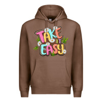 Chestnut take it easy Premium Hoodie - MaliasSmallBusiness