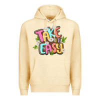 Pina Colada take it easy Premium Hoodie - MaliasSmallBusiness