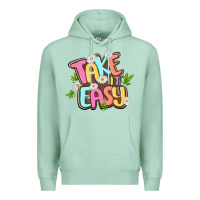 Seafoam take it easy Premium Hoodie - MaliasSmallBusiness
