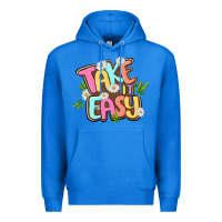 True Royal take it easy Premium Hoodie - MaliasSmallBusiness