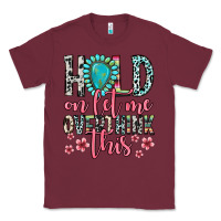 Burgundy hold on let me overthink this Classic Tee - Zillion Design Studio