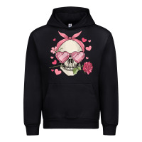 Valentine's Day Skull Urban Hoodie | Teevron