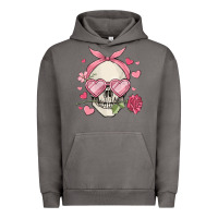 Pigment Tornado valentine's day skull Urban Hoodie - MaliasSmallBusiness