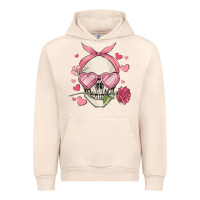 Sandshell valentine's day skull Urban Hoodie - MaliasSmallBusiness