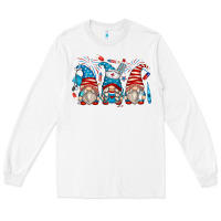 White american nurse gnomes Long Sleeve Tee - Zillion Design Studio