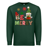 Sports Green be merry Premium Sweatshirt - BundleAndBundleShop