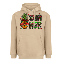 Mushroom summer vibes Heavyweight Hoodie - CowhideDigitalArt