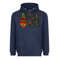 Navy summer vibes Heavyweight Hoodie - CowhideDigitalArt