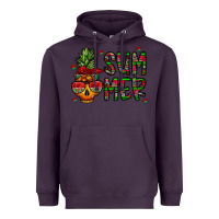 Plum summer vibes Heavyweight Hoodie - CowhideDigitalArt