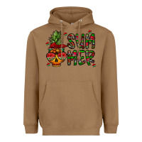 Toasted Coconut summer vibes Heavyweight Hoodie - CowhideDigitalArt