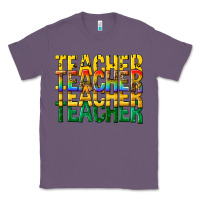 Lavender teacher teacher teacher Classic Tee - texasbilliewilder